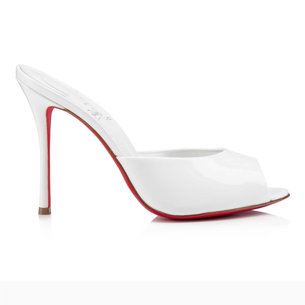 Christian Louboutin Me Dolly Patent Leather Mules - Picture 2 of 10
